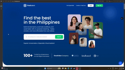 FindTalent PH — platform for finding the best Filipino remote workers